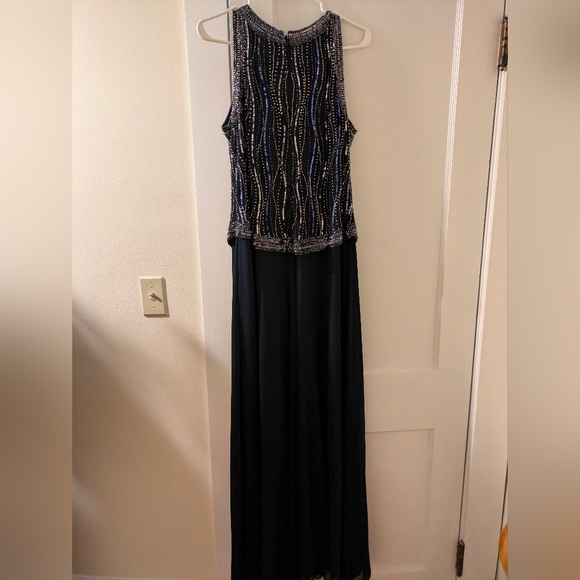 JKARA Beaded Formal Evening Gown - Picture 4 of 4